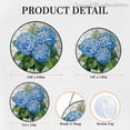 thumbnail image 2 of Hydrangea Flower Glass Suncatcher, Floral Hanging Window, Hydrangea Glass Ornament, Birth Month Flower Gift, Gift for Her, Mothers Gift 1899951633, 2 of 4
