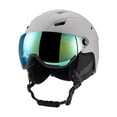 thumbnail image 2 of colaxi Snowboard Helmet Protectived Glasses Adjustable Earmuff Ski Helmet for Winter Gray 55 to 58cm, 2 of 10