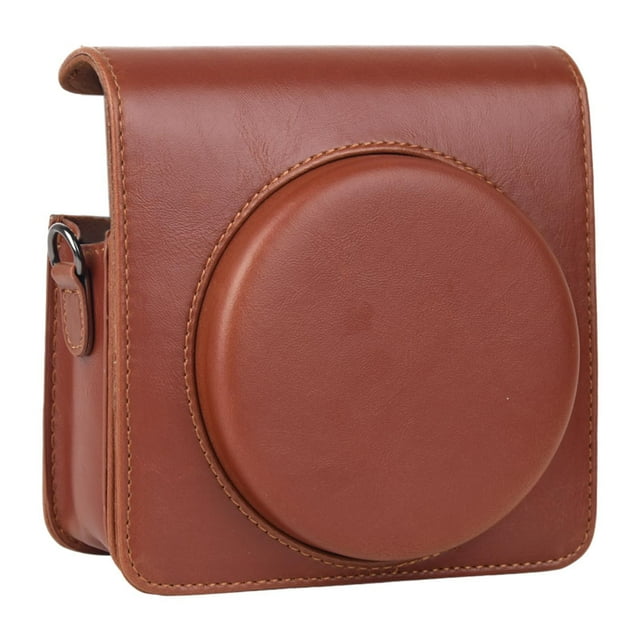 Yinanstore Étui de Protection pour Appareil Photo SQ6 Sac de Transport Simple Résistant aux Rayures avec Sangle Détachable Protecteur Marron