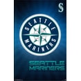 thumbnail image 2 of MLB Seattle Mariners - Logo 16 Canvas Wall Poster, 14.725" x 22.375", 2 of 4