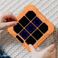 thumbnail image 2 of Portable Electronic Puzzle Game Console for Kids, Learning Toy for Family, Outdoor and Indoor Fun, Orange, 2 of 5