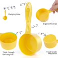 thumbnail image 3 of Sturdy Food Scoop for Dogs Cats Birds, Measuring Cup, Long Comfortable Handle, 3 of 3