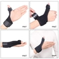 thumbnail image 4 of 2x Estabilizador De Pulgar De Articulación Reversible 3D Transpirable Para Artritis Ambas Manos, 4 of 8