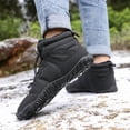 thumbnail image 3 of Unisex Winter Barefoot Footwear Non-slip Comfortable Warm Waterproof Slip-On Wide Boots Minimalist Zero Drop Provide Support For Women Men Walking Hiking, 3 of 7