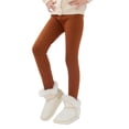 thumbnail image 5 of Baozhu Simple Autumn Winter Leggings Girls' Fleece Thick Warm Leggings Cute Pants Kid Girl Colorful Children Solid Trousers, 5 of 5