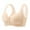 Beige, variant on Sngxgn Front Closure Bra for Women Seamless Unlined Underwire T-Shirts Bra(Pink,XL)