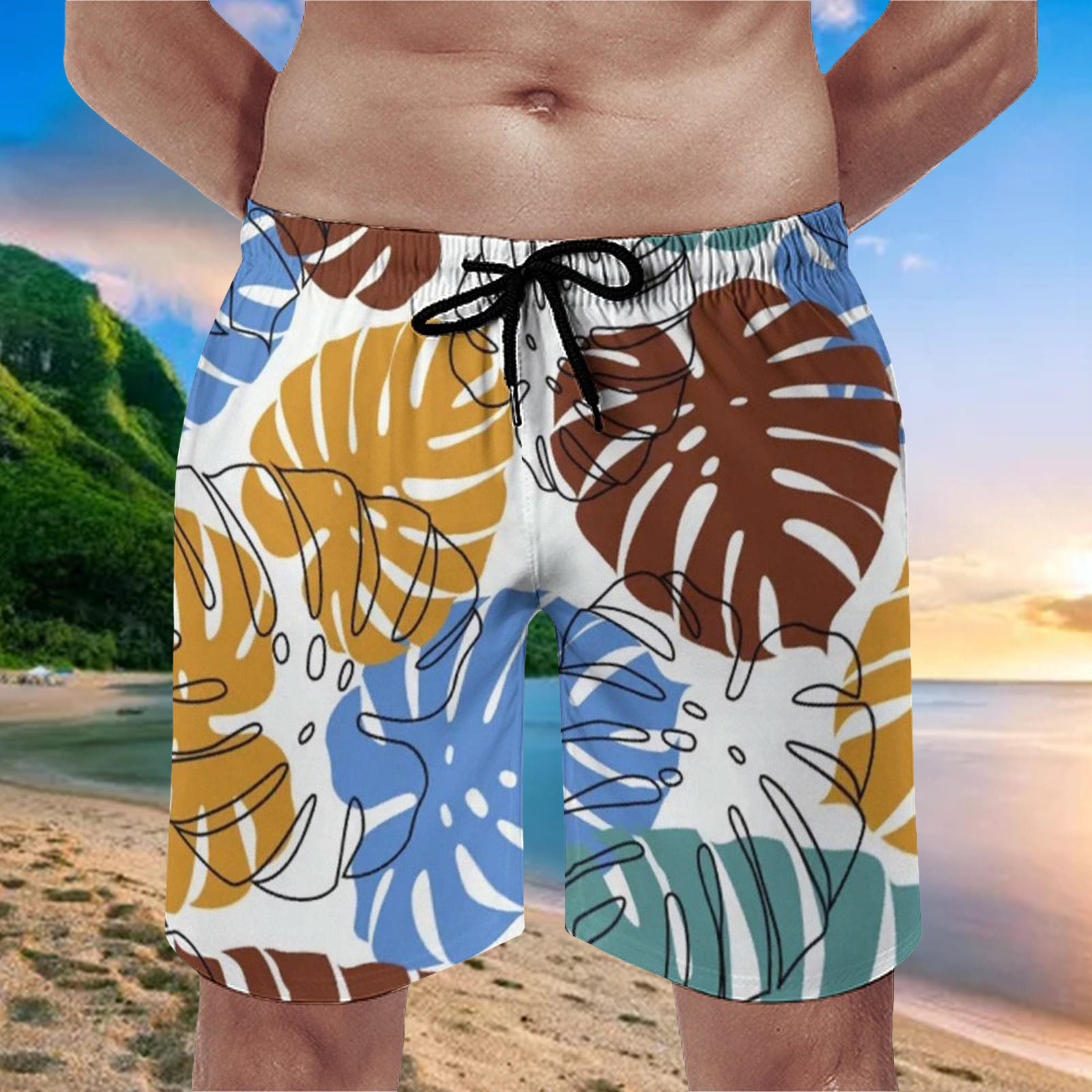 adviicd Men Pants For Hot Weather Short Shorts For Men Men's Graphic