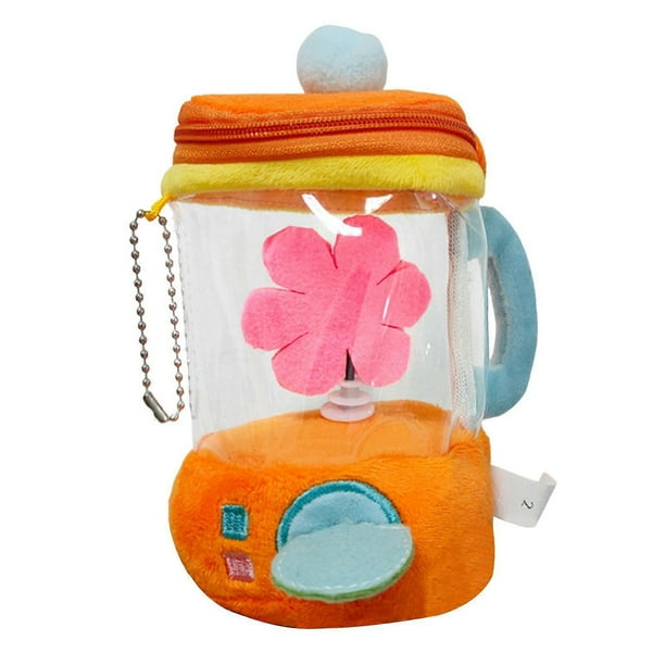 Carrot Juicer Plush Toy, Fun Rotating Drawstring Plush Toy, Interactive Carrot Juicer for Kids, Soft Plush Toy for Children Birthday Gift