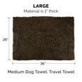 thumbnail image 3 of FurHaven Pet Products Muddy Paws Towel & Shammy Rug for Dogs & Cats - Mud, Large, 3 of 10