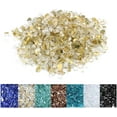 thumbnail image 7 of Koltose by Mash - Fire Glass, Gold Crystal, ½ Inch Tempered Fire Pit Glass, 10 Lbs, 7 of 7