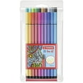 thumbnail image 1 of Stabilo Pen 68 Coloring Felt-tip Marker Pen, 1 mm - 20-Color Wallet Set, 1 of 4