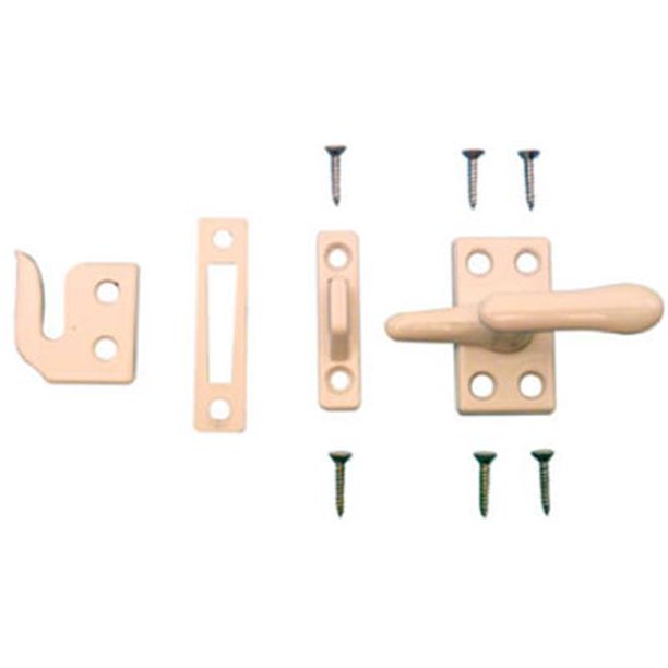 KEEN 171857W Casement Window Sash Lock, White