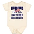 thumbnail image 3 of Inktastic Veterans Day Military Honoring Those Who Serve Boys or Girls Baby Bodysuit, 3 of 5
