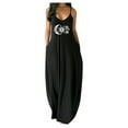 thumbnail image 1 of Robe Décontractée Sans Manches avec Poches Style Plage Mode, 1 of 2