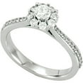 thumbnail image 1 of 3/4ct Pave Diamond Engagement Ring, 1 of 1