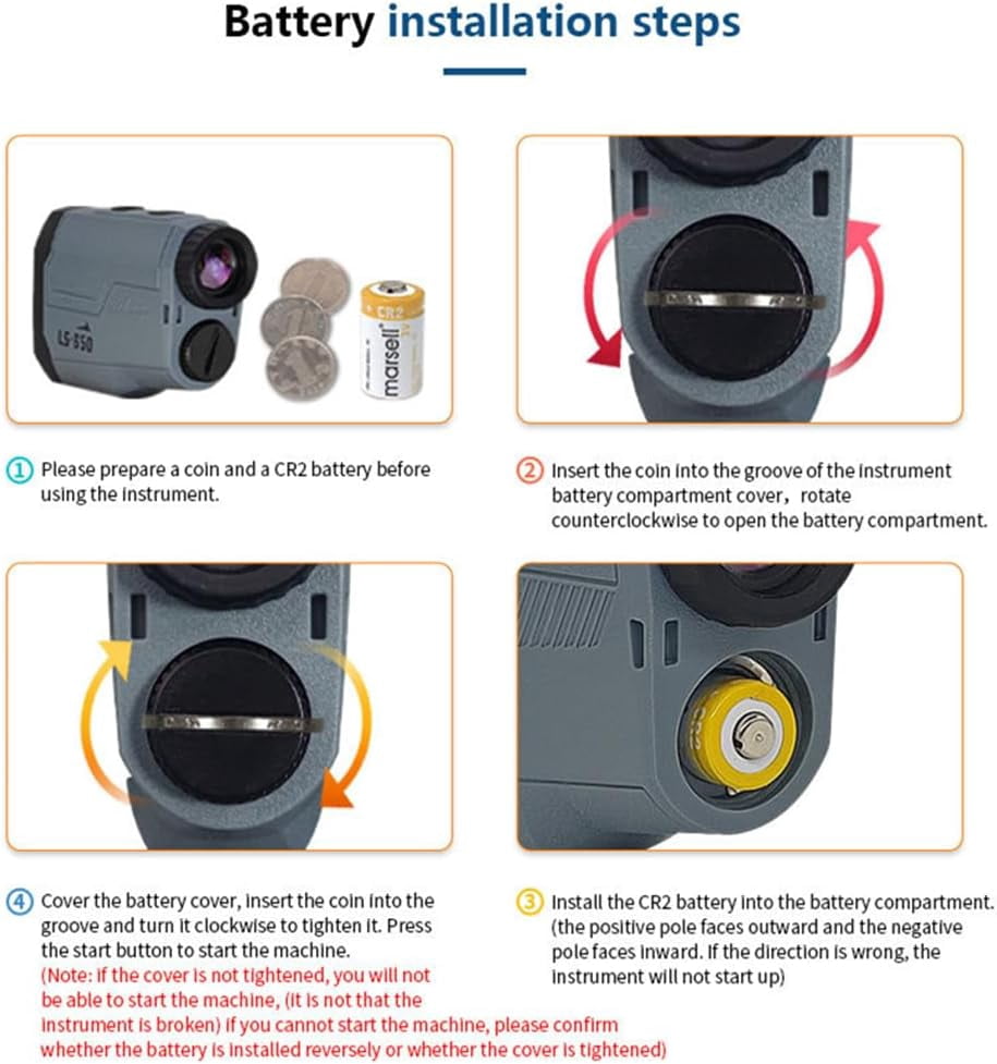 Golf Rangefinder with Slope 650m 710yds 5 Modes ±0.5yd Accuracy Flagpole Lock Pin 6x Magnification Laser Rangefinder