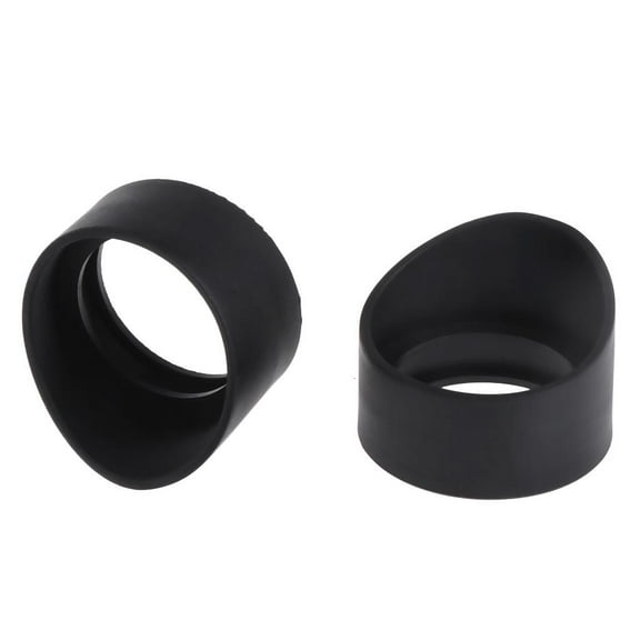 2pcs Soft Rubber Eyepiece Eye Shielding 32-36mm Eye Guards Cups Eyepiece Covers Suitable for Microscope Height 18/29mm