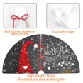 thumbnail image 4 of Yiaed Traditional Scandinavian Dwarf Print Christmas Tree Skirt , Tree SkirtsTree Mat for Christmas Winter Holiday Indoor Decorations-30", 4 of 7