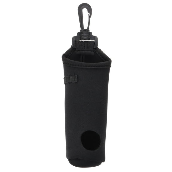TABLZONE Golf Ball Bag Black Durable Material Portable Storage for Golfers