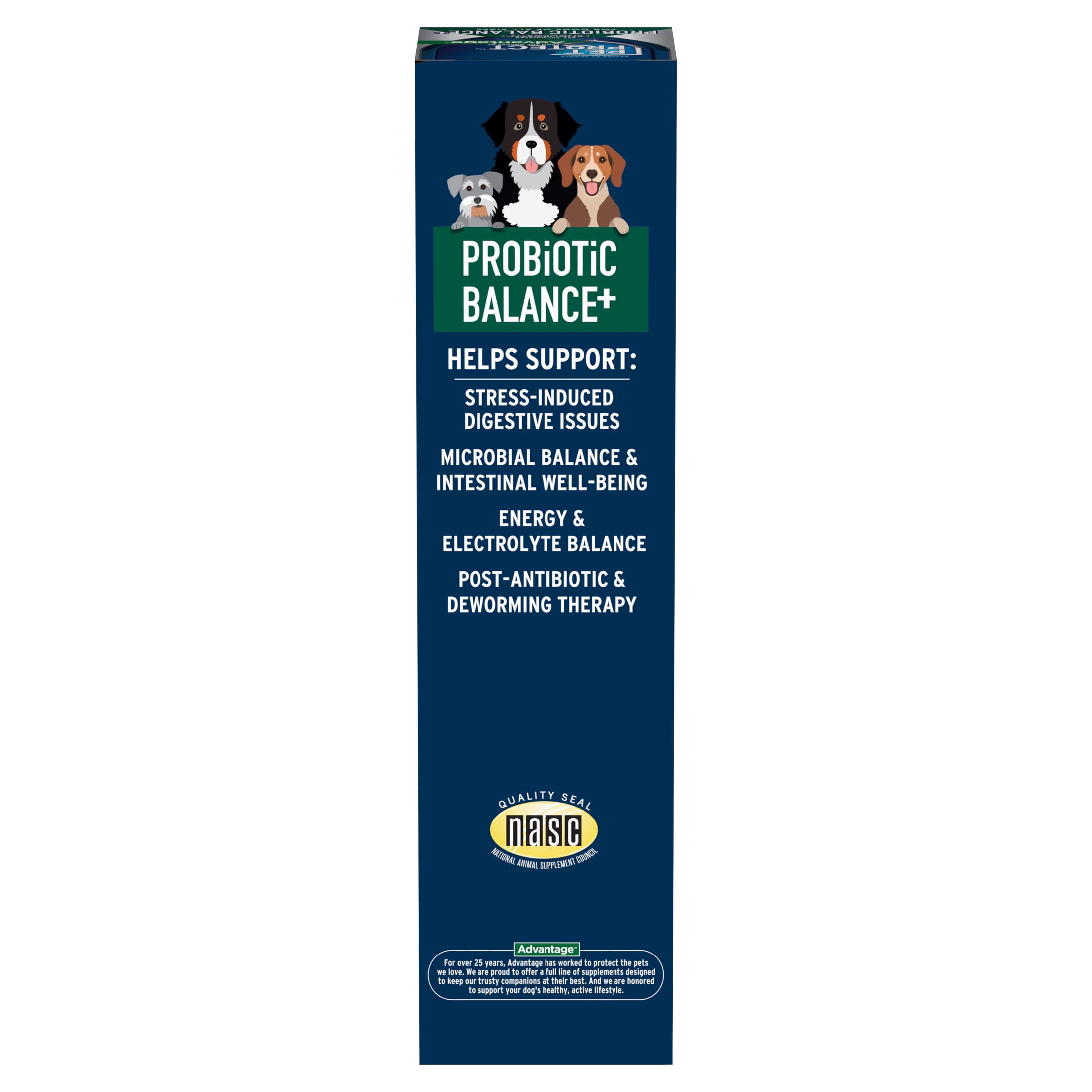 Pet Protect Dog Probiotic Balance+ Oral Gel, Vet-Formulated Endurosyn, Chicken Flavor, 32g