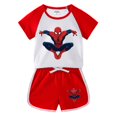 thumbnail image 1 of Kids Baby boy Clothing Sets Cartoon Mickey Mouse Clothes Set Cotton Baby Tops + Baby Shorts 2Pcs Sportsuit Set Summer ropa2T Gao Jinjia LED, 1 of 2