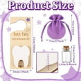 thumbnail image 2 of Tooth Fairy Keepsake 1PC Lost Tooth Storage Box Wooden Hanger with Velvet Bag & Glass Bottle for Boy' Teeth Collection & Display, 2 of 5