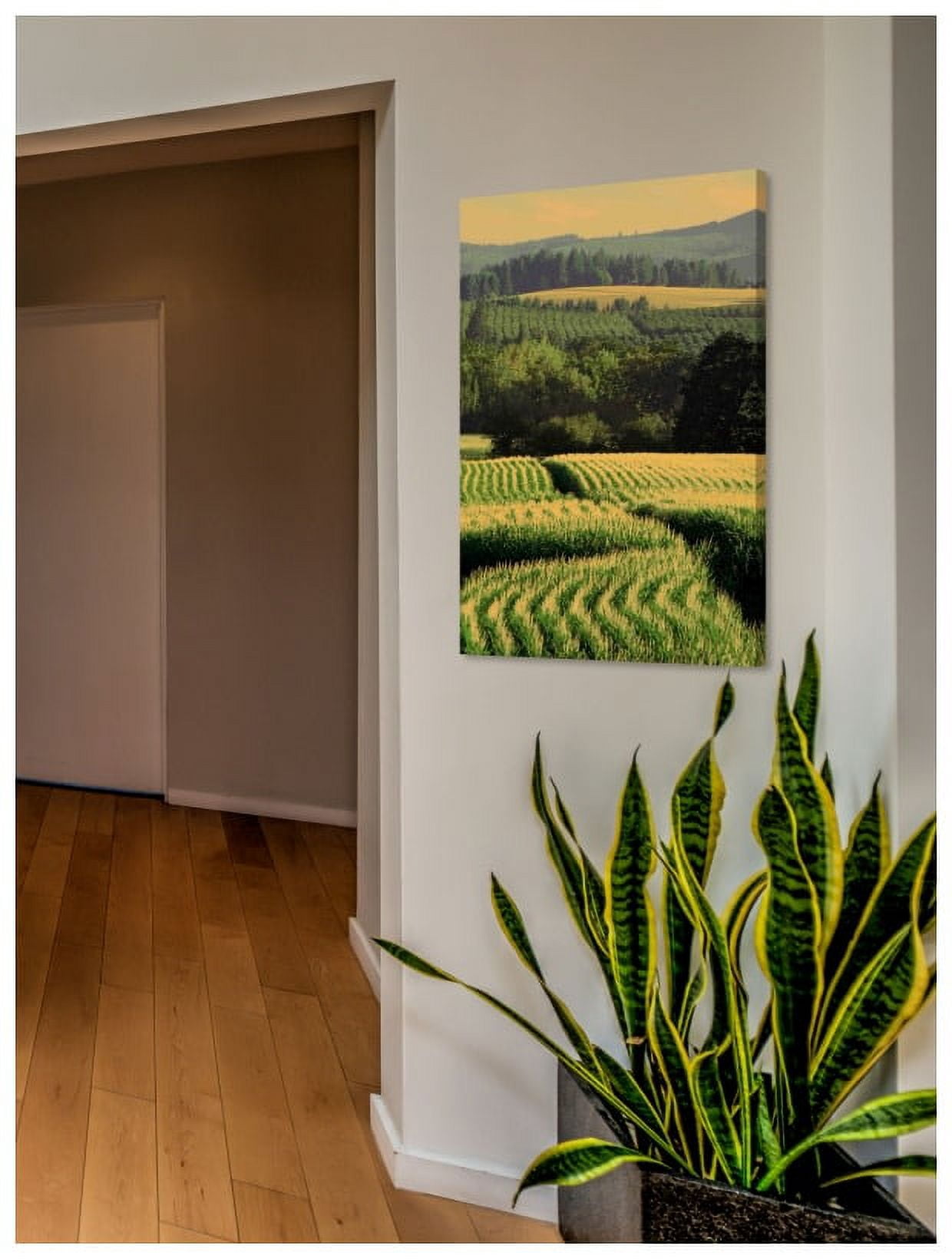 Marmont Hill "Corn Rows" Painting Print on Canvas