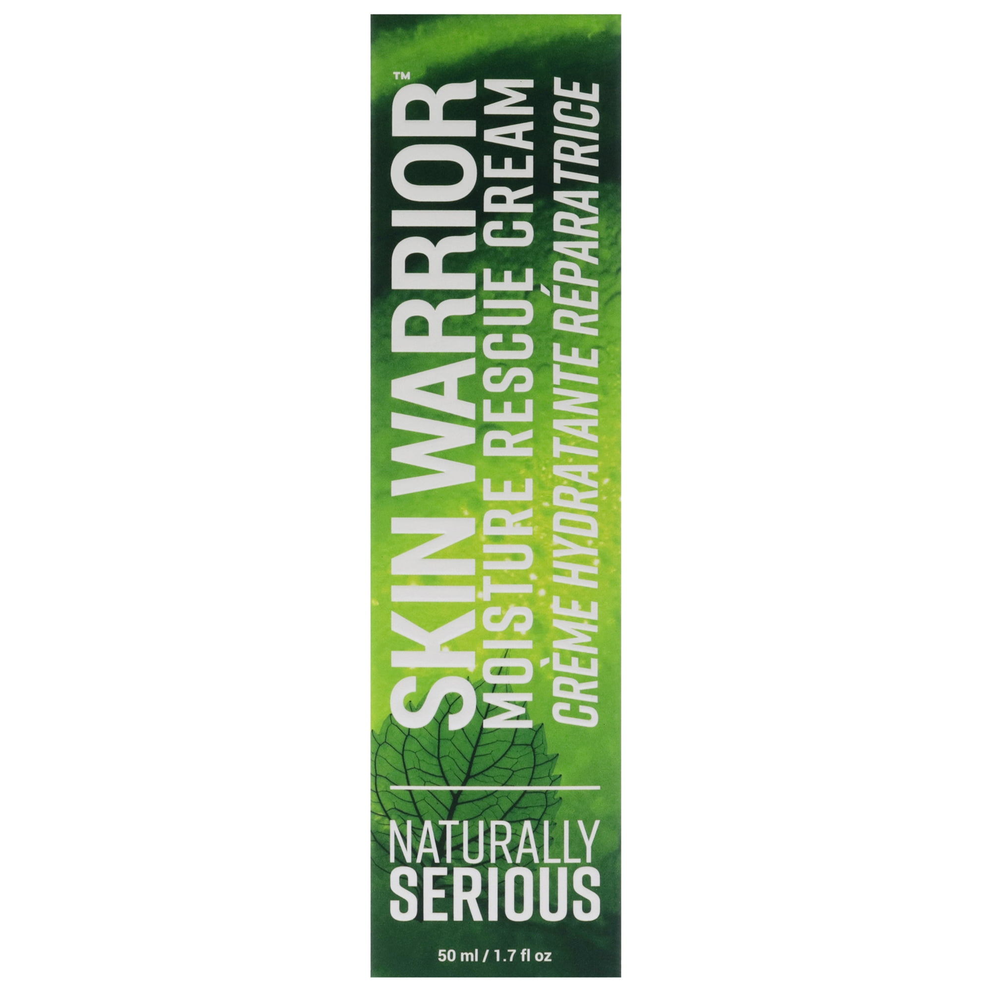 Naturally Serious Skin Warrior Moisture Rescue Cream , 1.7 oz Cream