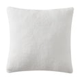 thumbnail image 3 of Holiday Time 18 in x 18 in Ivory Ski Sherpa Decorative Pillow, 3 of 6