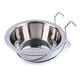 thumbnail image 1 of Comedero colgante de acero inoxidable para perros Se puede colgar en la jaula del perro Comedero colgante para jaulas de perros Comedero para mascotas, 1 of 8