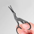 thumbnail image 5 of Nose Hair Scissors Ear Hair Remover Trimmer Curved Mustache Nose Scissors Stainless Steel Rounded Tip Shears For Beard Eyebrows Facial Hair Unisex(1pc, 5 of 5
