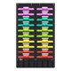 thumbnail image 1 of Organizador De Archivos De Pared Multifuncional 600D Organizador De Tela Oxford Gráfico De Bolsillo 20 Compartimentos Contenedor De Almacenamiento De Bolsillo De Pared De Oficina seitruly EL009028-00, 1 of 4