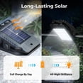 thumbnail image 5 of 8-Pack Solar Clip Light with Motion Sensor, 2026 New Portable Outdoor LED Lights for Camping, Adjustable Clip-On Garden Fence Light, 5 of 10