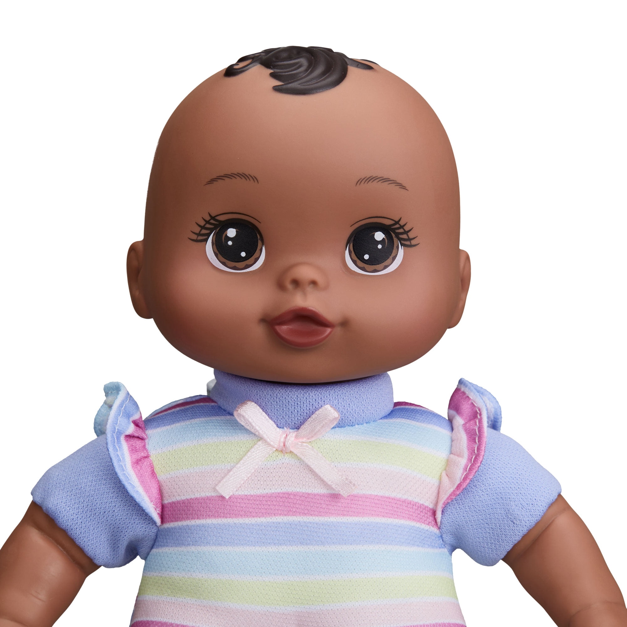 My Sweet Love 8-Inch Mini Soft Baby Doll, African American 