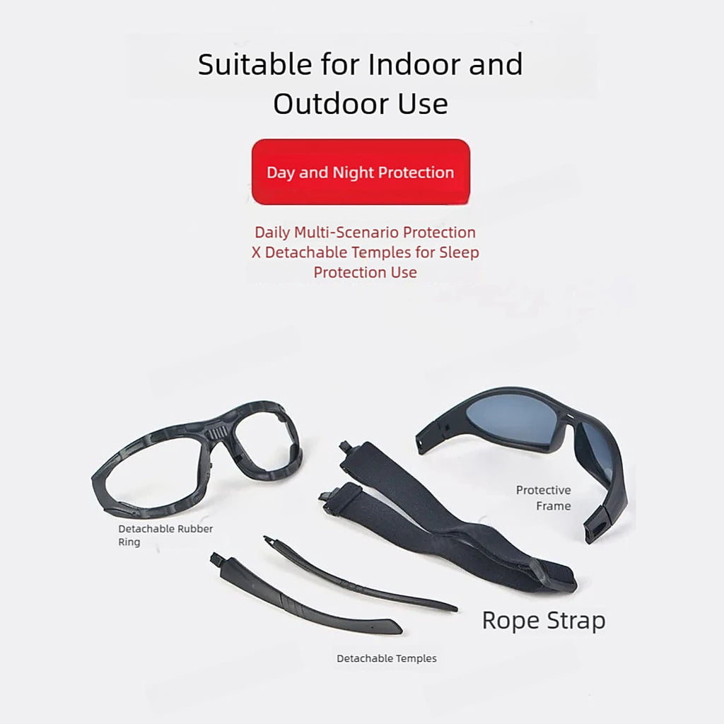 High Clarities UV400 Safety Glasses With Coating Sunlight Protections PC EVA Eyewears For Outdoor Activitie