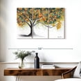 thumbnail image 3 of Elephant Stock Chili Pepper Tree Wall Art - Horizontal Multi Panel Canvas - Living Room Wall Decor - Floral And Botanical Multi Panel - White And Gray Decor By Ashvin Harrison - 38" x 24", 3 of 8