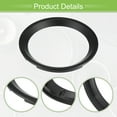thumbnail image 4 of Unique Bargains 4 Pcs 4' Subwoofer Speaker Rings Cover Spacers Decorative Circle Without Mesh Grille ABS Black, 4 of 8