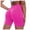Pink, variant on JIKNTTR Yoga Shorts for Women Workout Shorts 4.5 Scrunch Lifting Gym Shorts Seamless Booty Shorts Women Yoga Running Shorts