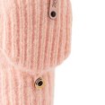 thumbnail image 4 of Mooqilaa Girls Winter Gloves Size 3-8 Years, Warm Outdoor Fingerless Flip Top Knitted Gloves for Cold Weather Pink, 4 of 4