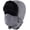 Grey, variant on Aviator Trapper Hat for Men Women Faux  Warm Winter Hat with Ear Flaps Faux Suede Ushanka Cold Weather Hats