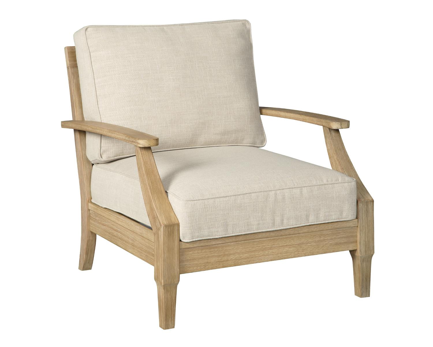 Signature Design by Ashley Clare View Outdoor Beige Lounge Chair w