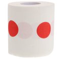 thumbnail image 1 of Rollo de papel higiénico con estampado de lunares rojos y bandera japonesa para decoración festiva y de baño Tejido absorbente y decorativo, 1 of 8