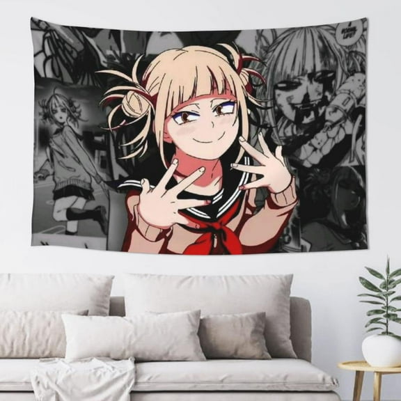 My Hero Academia Tapestry Poster – Vibrant Art Wall Hanging for Bedroom, Living Room, or Office Decor – Perfect for Parties, Boys & Men’s Spaces