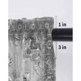 thumbnail image 6 of Vintage Ethnic Tier Curtains 24 Inch Length,Sheer Curtains for Bedroom Living Room Window Southwestern Rustic Boho Floral Print Rod Pocket Drapes Kitchen Curtains Small Half Window 27.5"x24" 2 Panels, 6 of 7