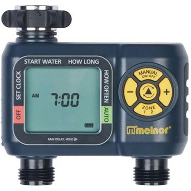 Melnor 402110027 63100 2 Zone Auto Water Hose End Timer Walmart Canada