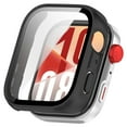 thumbnail image 6 of CIYISON Full Coverage Not Fingerprints PC Bumpers Case with Clear Tempered Glass Impact Resistant Thin Shell for Watch Fit4, 6 of 8