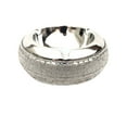 thumbnail image 2 of Ambrose Chrome Plated Crystal Embellished Ceramic Ashtray, 2 of 5