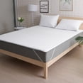 thumbnail image 5 of Cooling Gel Mattress Topper, Hypo-Allergenic Ventilated Design, Memory Foam for Back Pain Relief, CertiPUR-US Certified Queen Size Mattress Pad Cover, 5 of 5