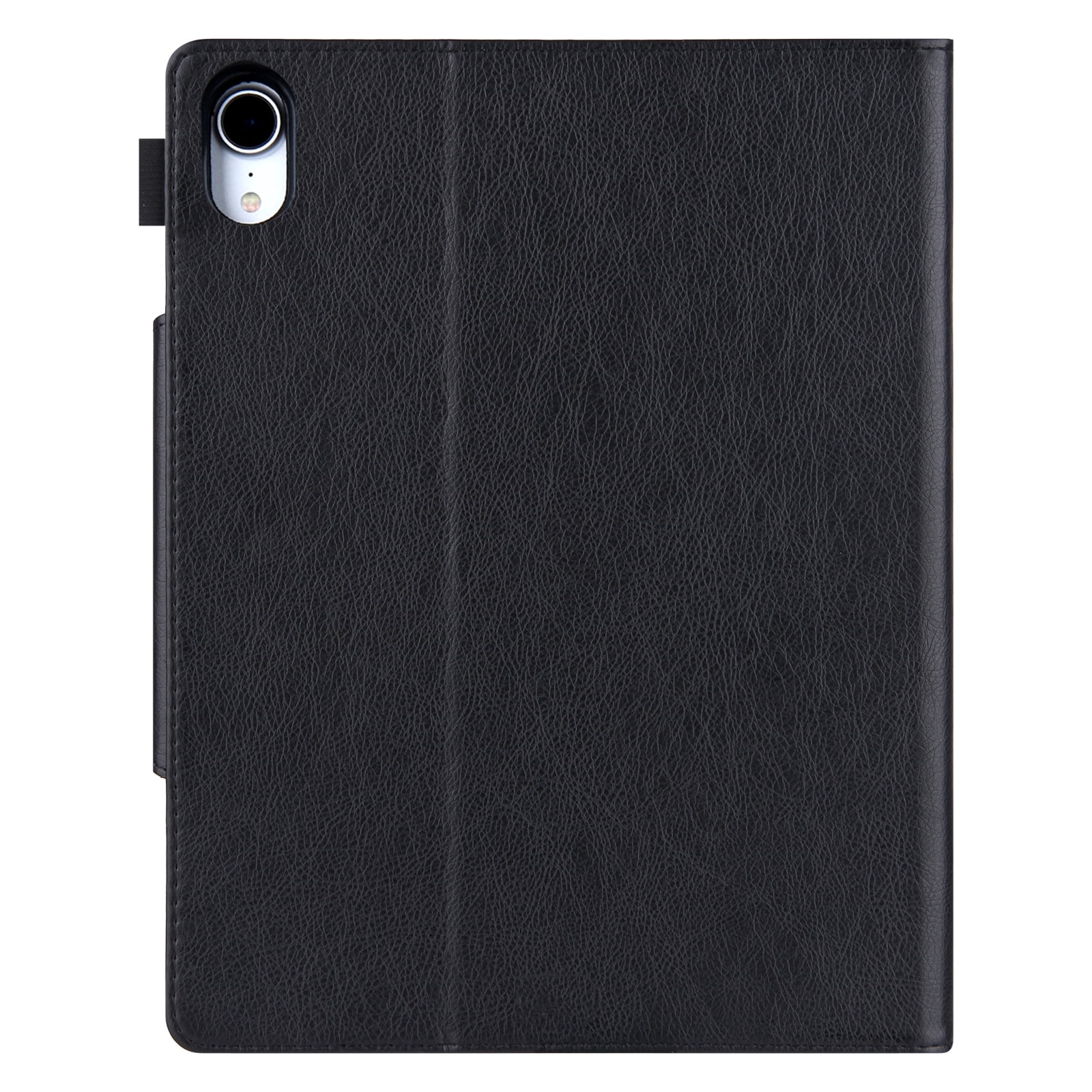 TECH CIRCLE for Apple iPad Pro 13-Inch M4 Case 2024, PU Leather Folio Case with Auto Sleep Wake & Stand Function, Built-in Pencil Loop & Card Slots & Pocket, Protective Durable Slim Cover, Black