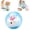 Blue Little Rabbit, variant on Self-Rolling Interactive Cat Ball Realistic Animal Automatic Moving Rolling Cat Ball 360° Rolling Spin Moving Cat Ball Fun Indoor Interactive Pet Ball for Cats Chasing (RL Pink,Mouse)